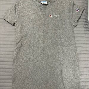 Champion Gray T-Shirt dress